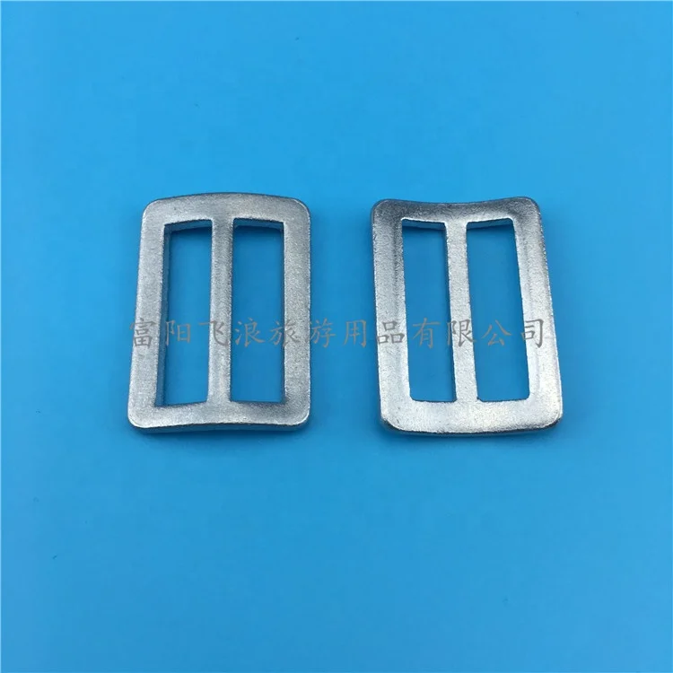 Metal Adjuster Tri-Glide Webbing for Backpack Strap Slider Buckles Accessories