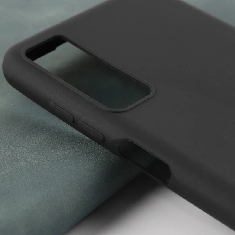 Matte Black Soft TPU Phone Case For TCL 20 5G 20S 20L 20L+ 20A 20 SE 205 20R 20B 20E 20Y 20 AX Protection Back Cover