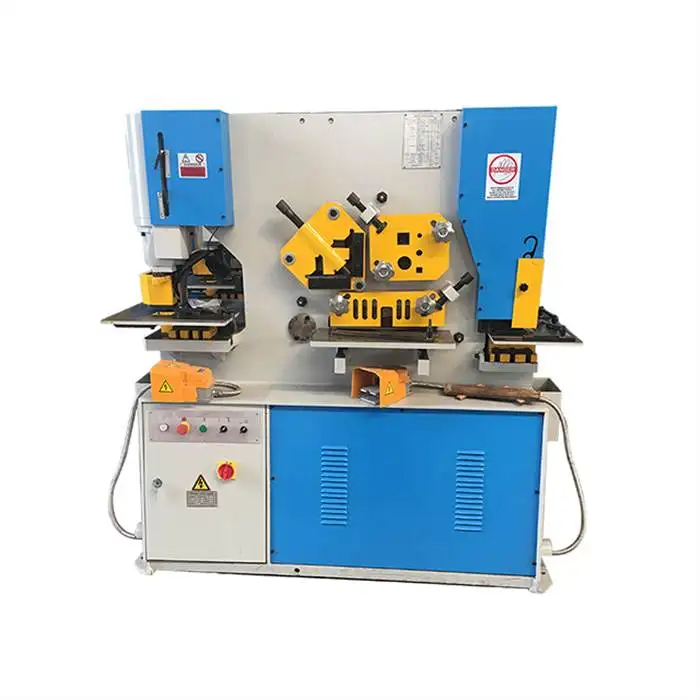 High-Performance Hydraulic Iron Workers Machine And Shears Steel Punching Craigslist Ironworker High Efficiency