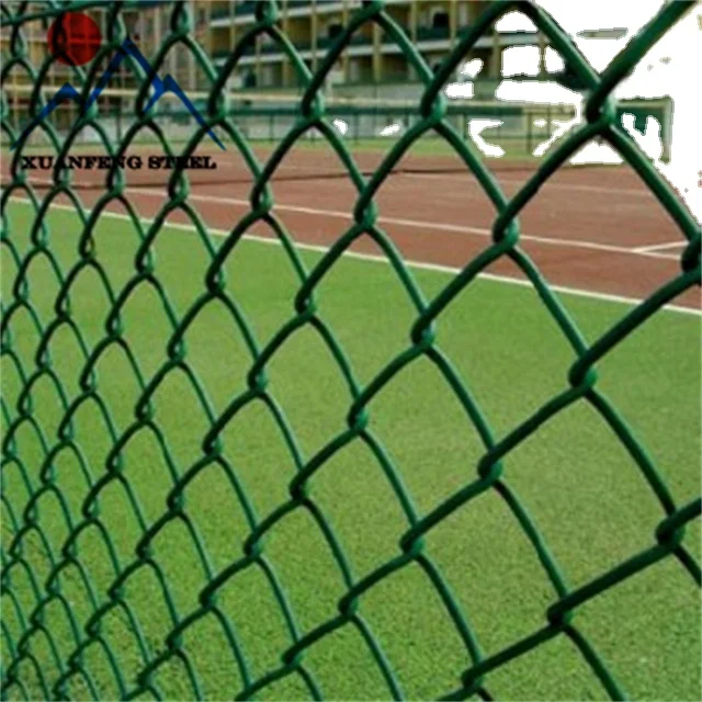 Hot dipped galvanized powder coated R1.8*15m Roll Galvanized Chain Link Fine Wire Mesh