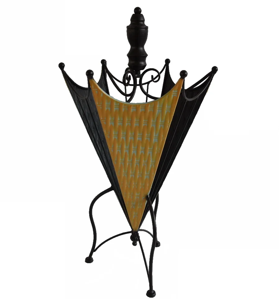 
metal art decorated Office Umbrella Stand 