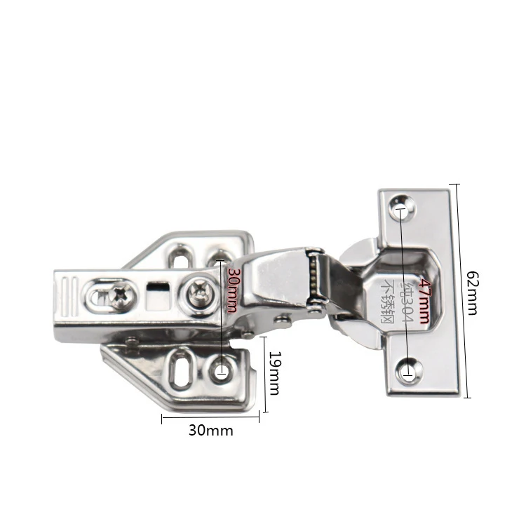 Штамповка для шкафа, 3d гидравлический безмолвный шарнир 304 нержавеющей стали, скрытые петли для мебели