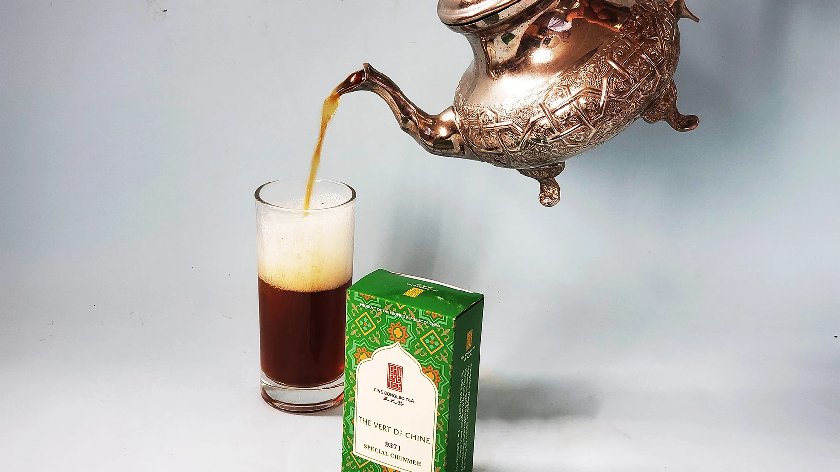 Оптовая продажа высококачественный органический китайский зеленый чай Chunmee tea 9371