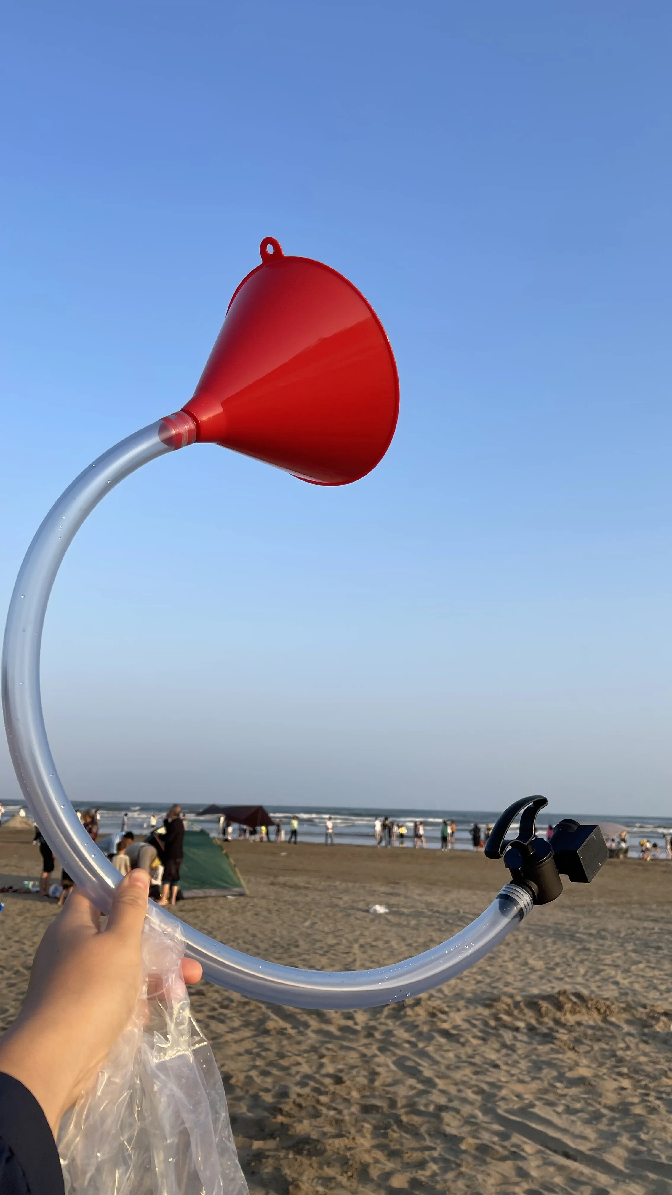 Shotgunning Tool with Timer,Timing Beer Funnel Party Drinking Tool