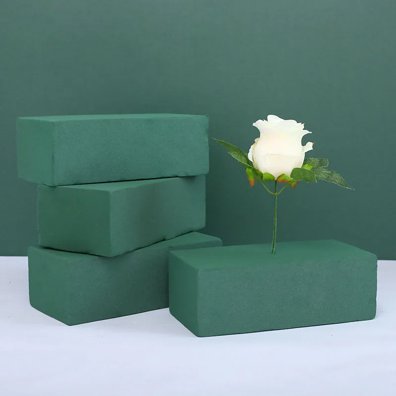 High Quality Fresh Flower Wet Foam Brick Flower Mud For Floral Arrangement Wedding Centerpiece