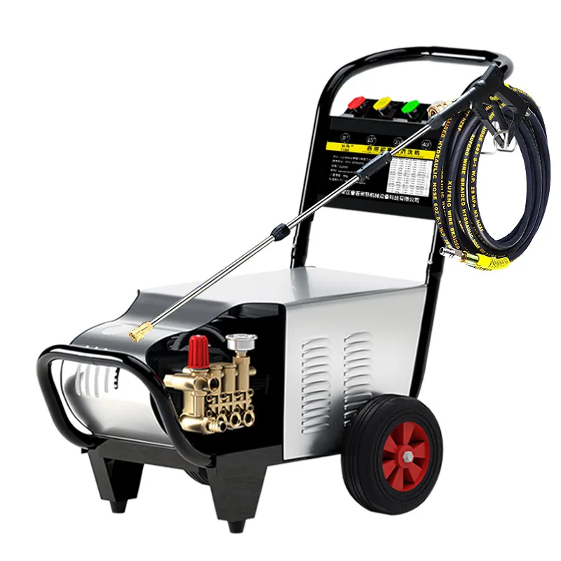 2.4KW electric high pressure car washing machine high pressure car washing machine with foam commercial high pressure car washer