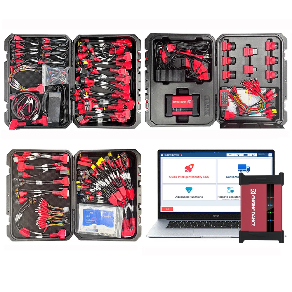 EngineDance X5pro+ Ultimate diagnostic tool Ecu Programming tool urea pump and sensor test bench for Trucks,diesel vehicles
