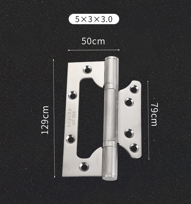 High Quality  Furniture Hardware Accessory 4 Inch Butterfly Hinges Stainless Steel  Door Hinge