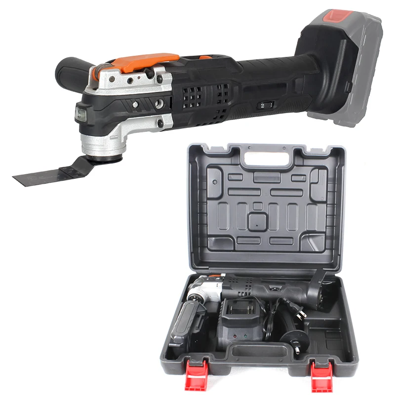 High quality lithium battery multi-function oscillating renovator saw for Plastic box packing 1 battery 1 charger