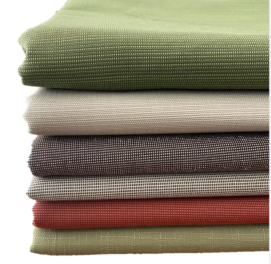 Water resistant fade resistant solution dyed PP olefin furniture fabric