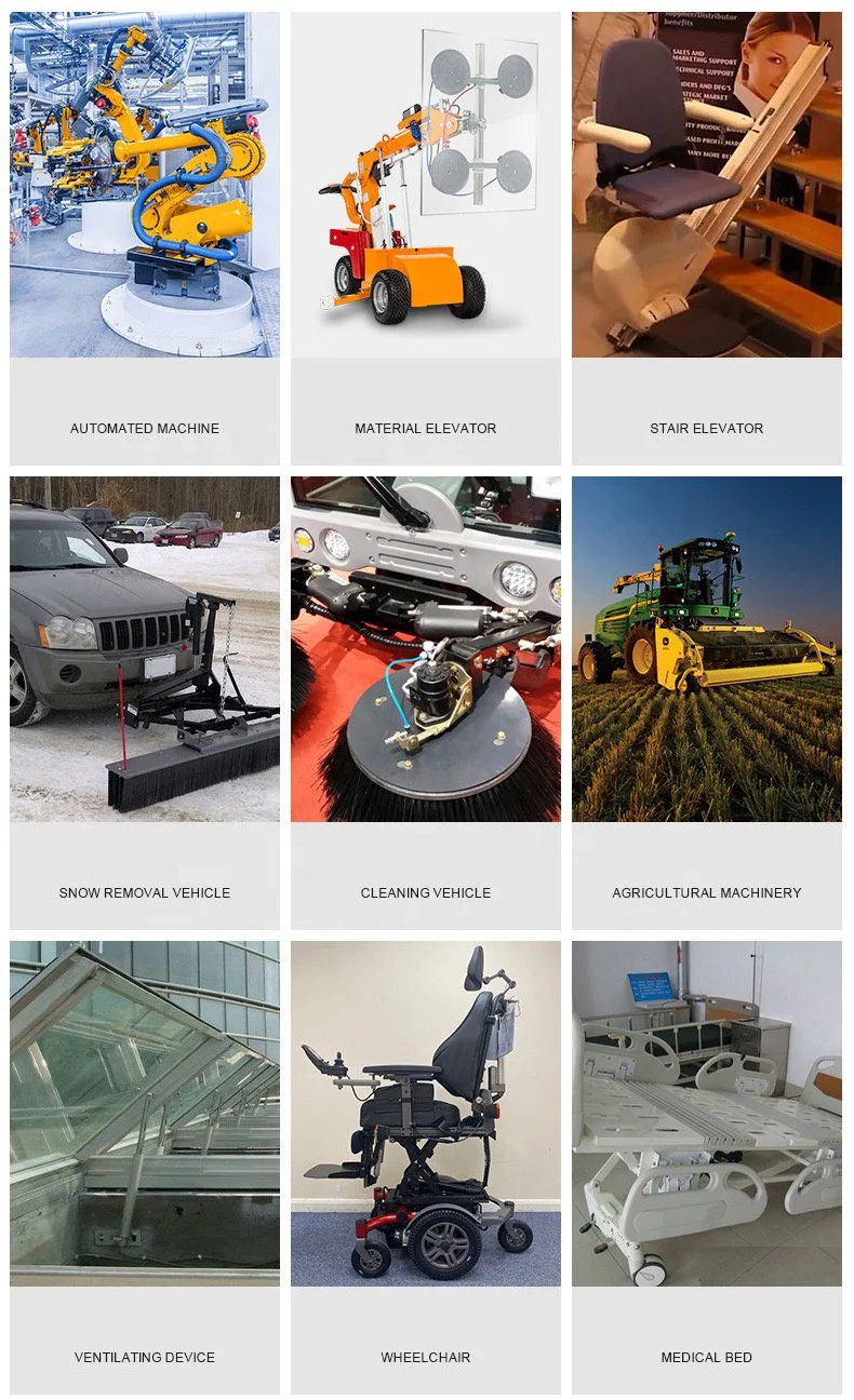 Electric Elderly Chair Smart Bed  Linear Actuator Mechanism Electric Linear Actuator Electric Sofa 24V 6000N Furniture Lifter