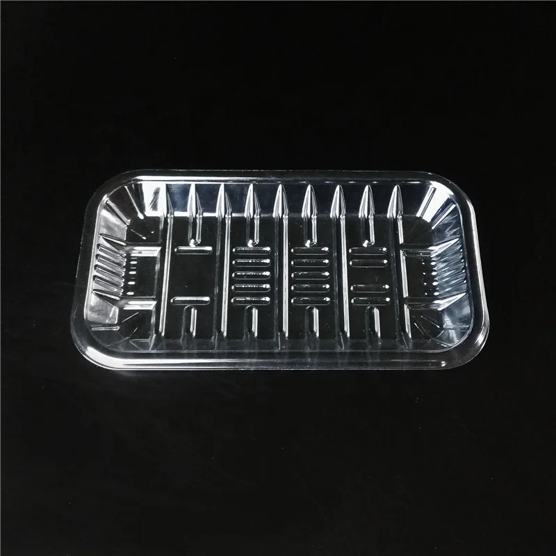 
Transparent Disposable Plastic Food Grade Supermarket Fruit Tray 
