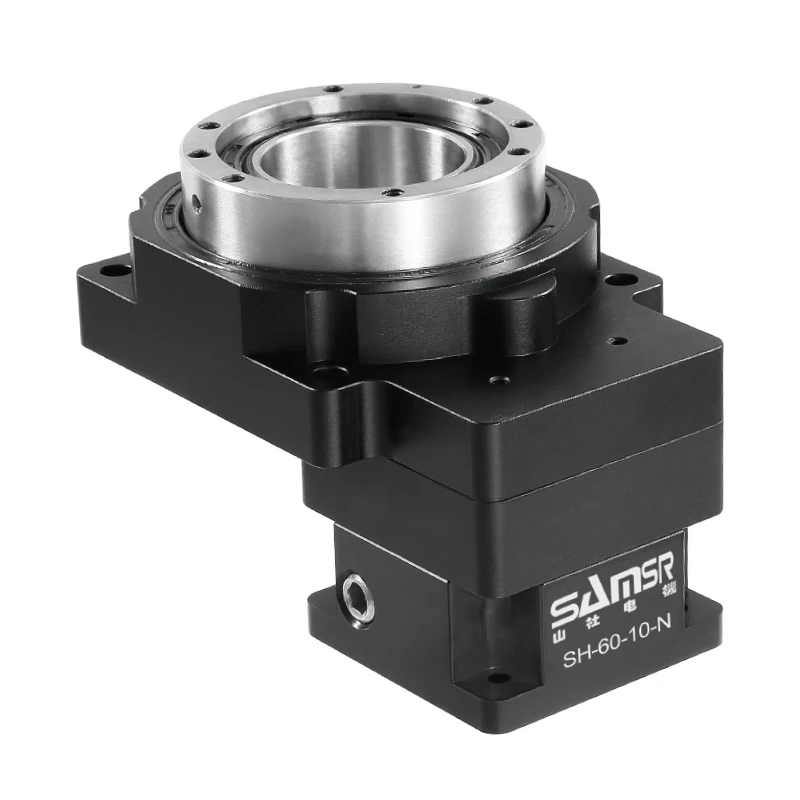 Samsr 60mm rotating platform speed reducer with ratio 10 nema 17 stepping motor for robotic welding automation CNC router