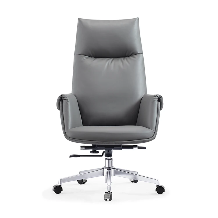High Back Luxury Revolving Boss PU Leather Executive Office Chair For Company Furniture