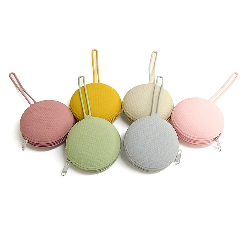 Food Grade Silicone Teething Baby Infant Dummy Case Holder Box Portable Nipple Case  Silicone Pacifier Holder