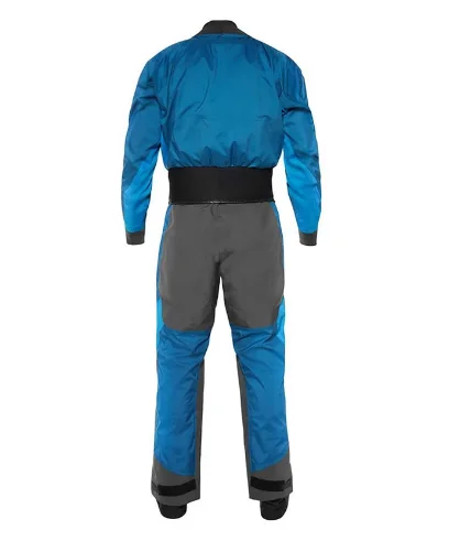 Мужской сухой Воздухопроницаемый костюм, синий водонепроницаемый костюм на молнии спереди, полностью сухой костюм, костюм для экстремальной сушки с поверхностью, байдарка, Парусная одежда