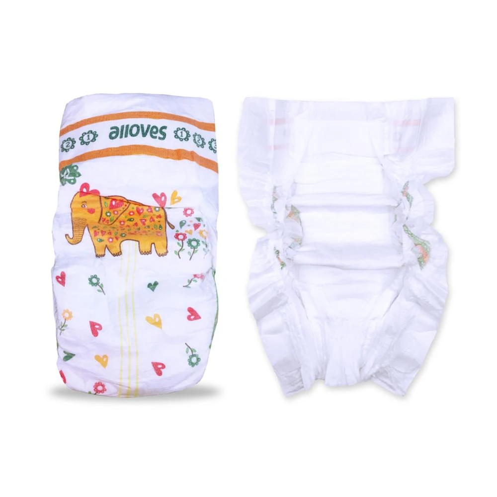 Soft Cotton Baby Pants Infant Diaper Disposable Period Panties Printed Baby Nappy Abdl Packing PE Film Breathable Fabric