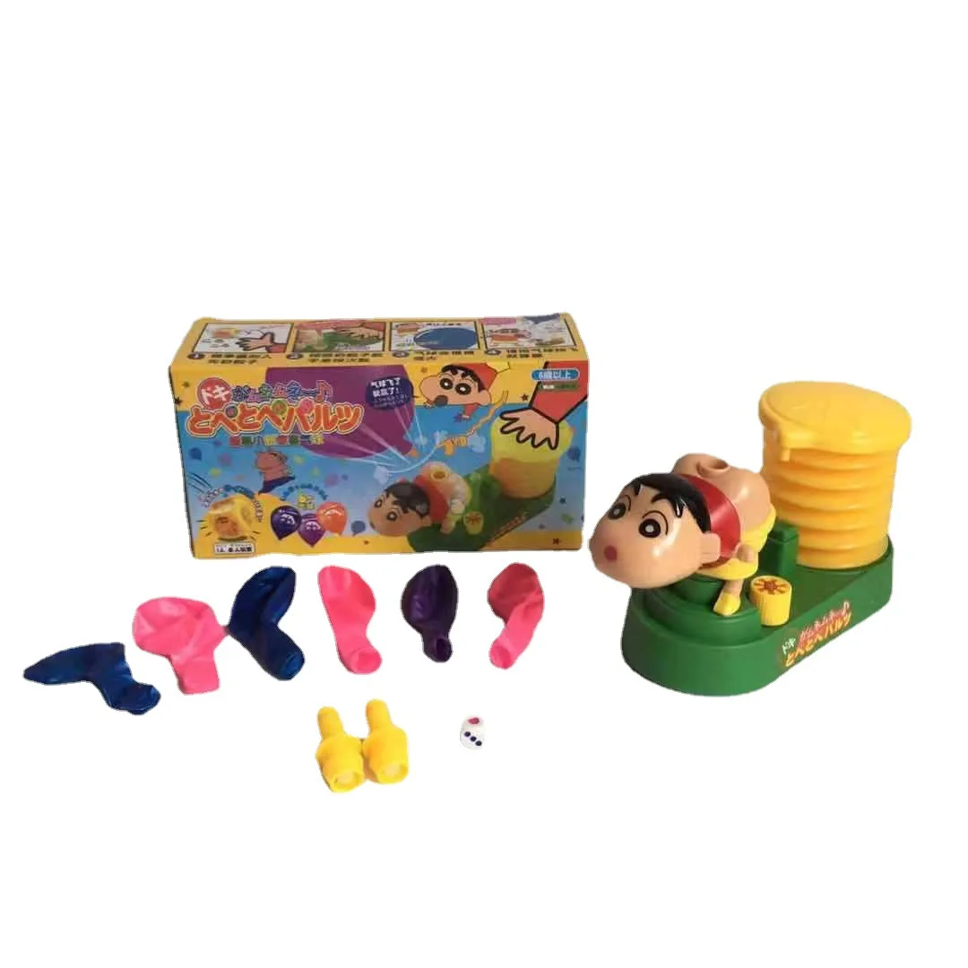 Crayon Shin-Chan balloon car tricky toy fart can fly balloon toy