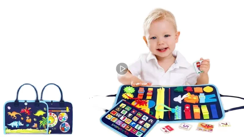 Wholesale portable  travel busy board  educational toys  for kids