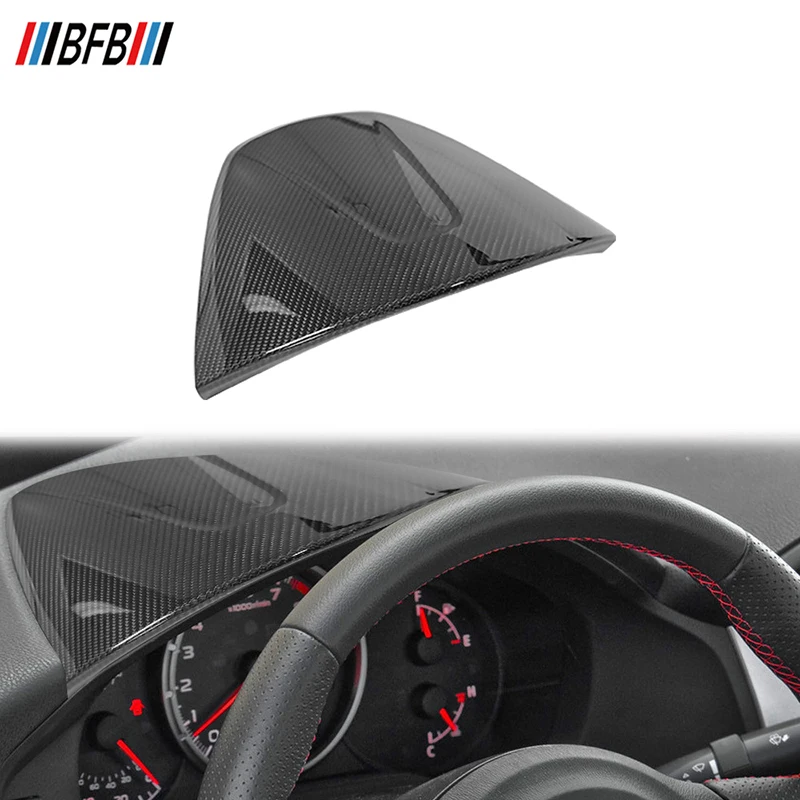 BFB Fit For Subaru BRZ For Toyota T86 2012-2020 Dry Carbon Fiber Upper Dash Pad Cover