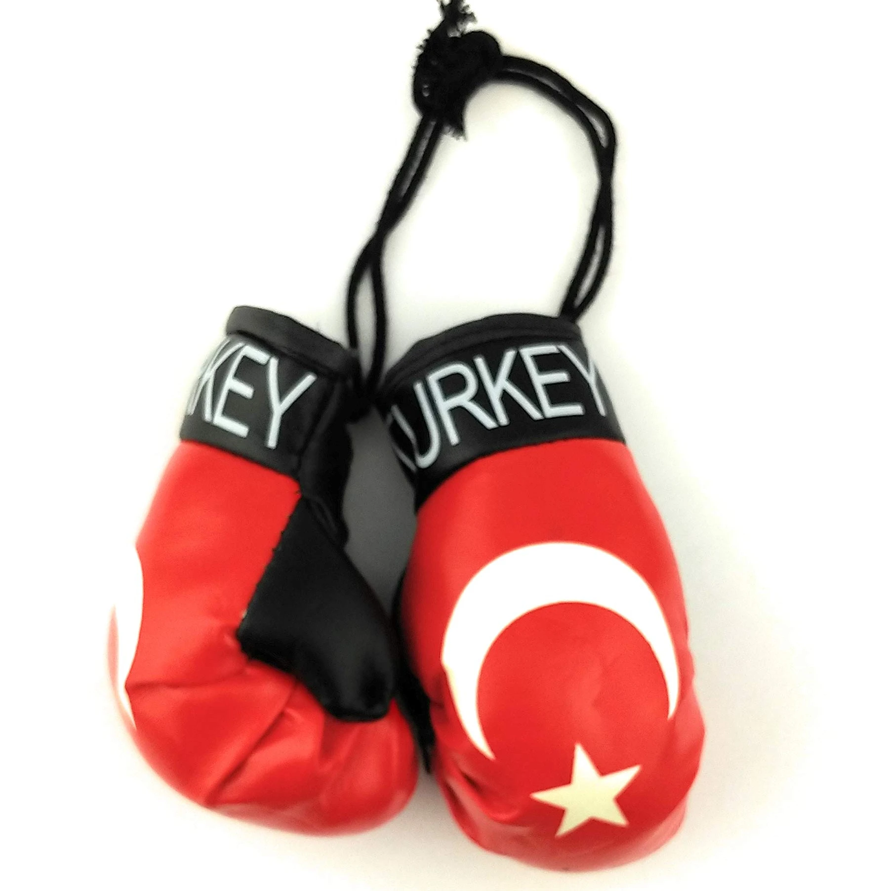 Xinxing Fashion Hot Sale Hanging Simulation Car Mirror Mini Boxing Gloves Pakistan Keychain