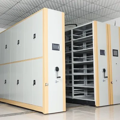 Compact rack intelligent electric hand-crank mobile file certificate information school unit company office