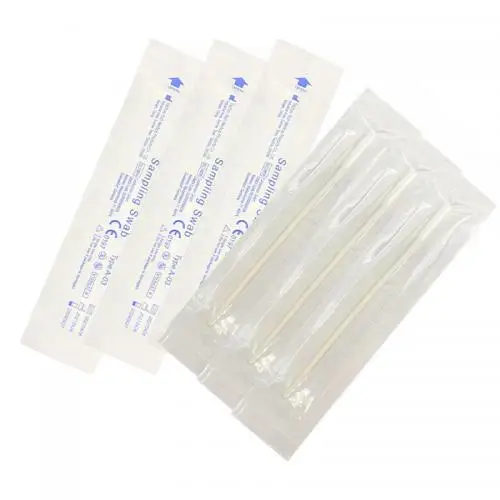 Nose Swabs Sterile Buccal Throat Individual Swab Packing Nylon Flocked Nasopharyngeal Oral Tubes Nasal Swab Tube Collection