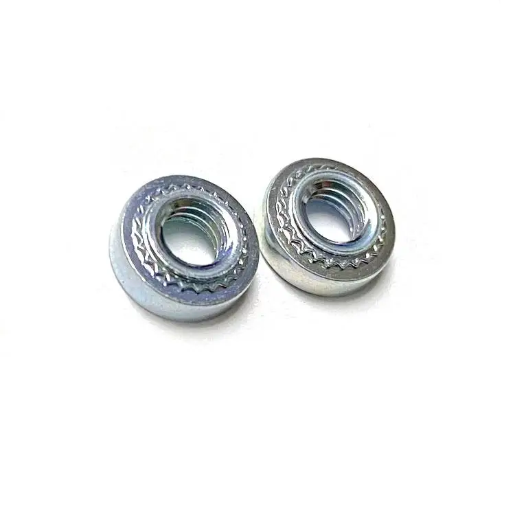 Direct order available M4 Aluminous round head Pressure Riveting nuts Self Clinch Nut for aluminium plate
