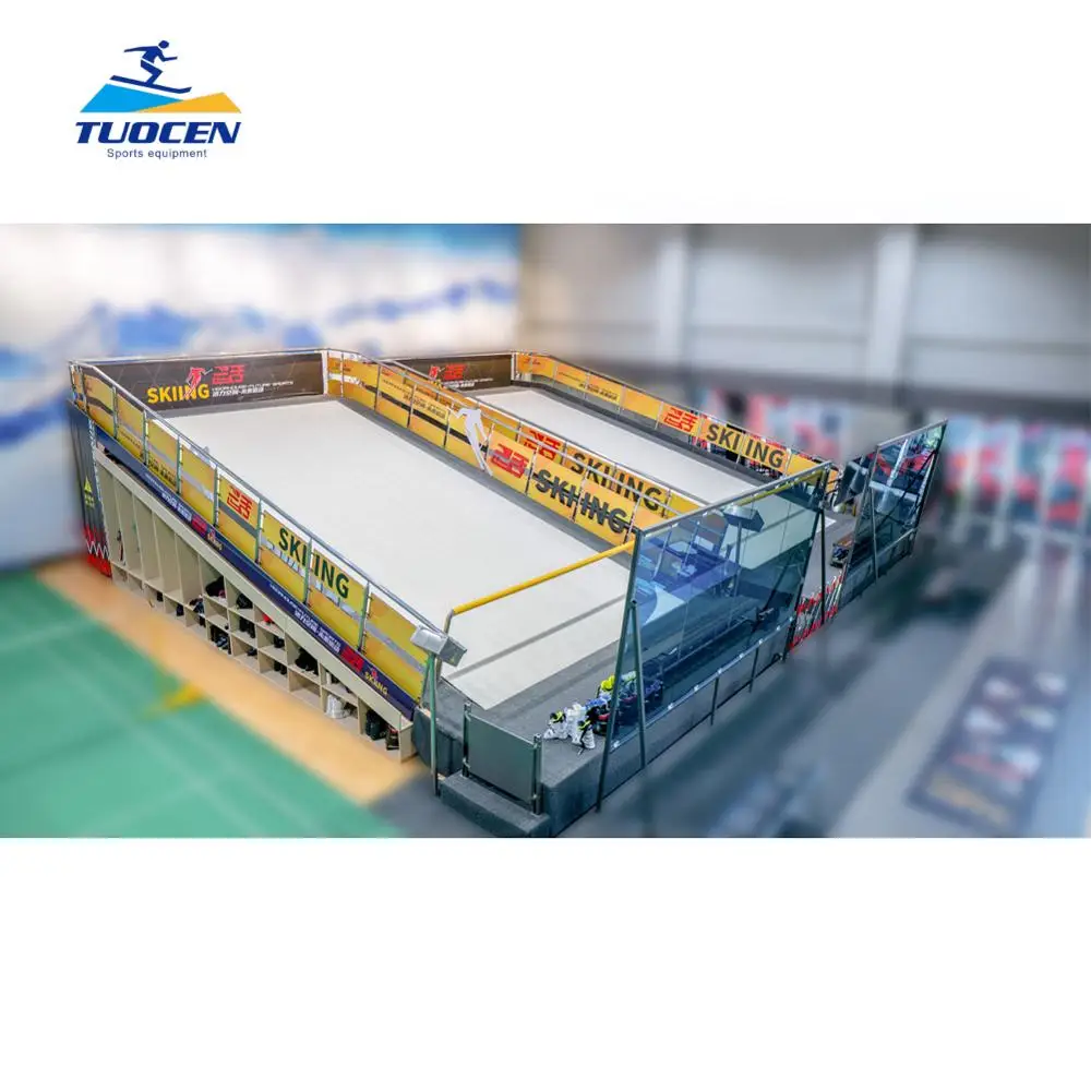 Professional equipment for indoor skiing training, Endless dry slopes for biathlon roller skiing simulator