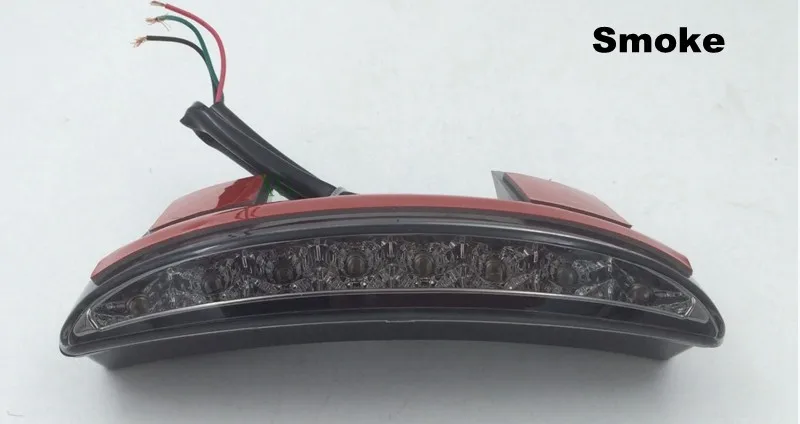 Мотоциклы заднее крыло край светодиодный задний фонарь для мотоцикла XL883L Sportster 2008-2014 1200N Nightster 2007-2011 световой сигнал