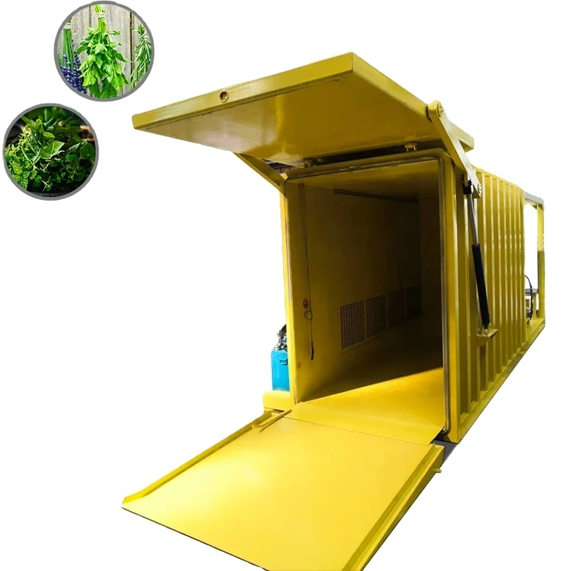 Fast vacuum cooling container room condenser unit for fresh picked celery broccoli cauliflower vegetable vacuum cooler