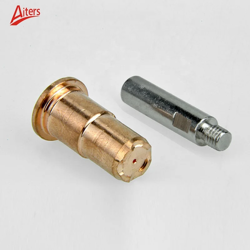 S45 Extended Nozzle and Electrode Plasma Torch Consumables Compatible with S45 PD0103 Nozzle PR0106 Nozzle Tips