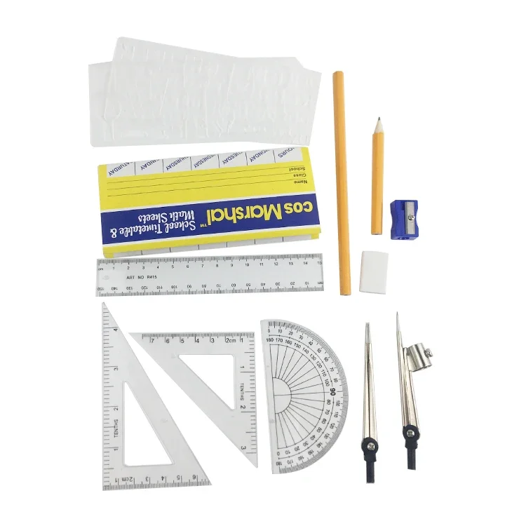 Factory wholesale Low Price Oxford geometry set oxford mathematical set