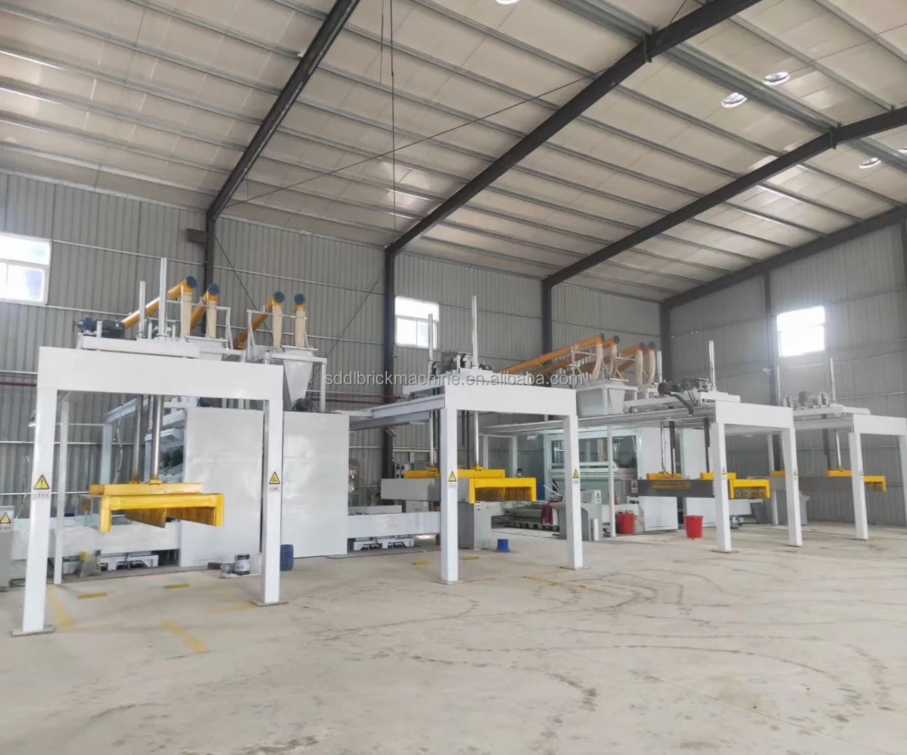 High pressure gypsum blocks group in Shandong