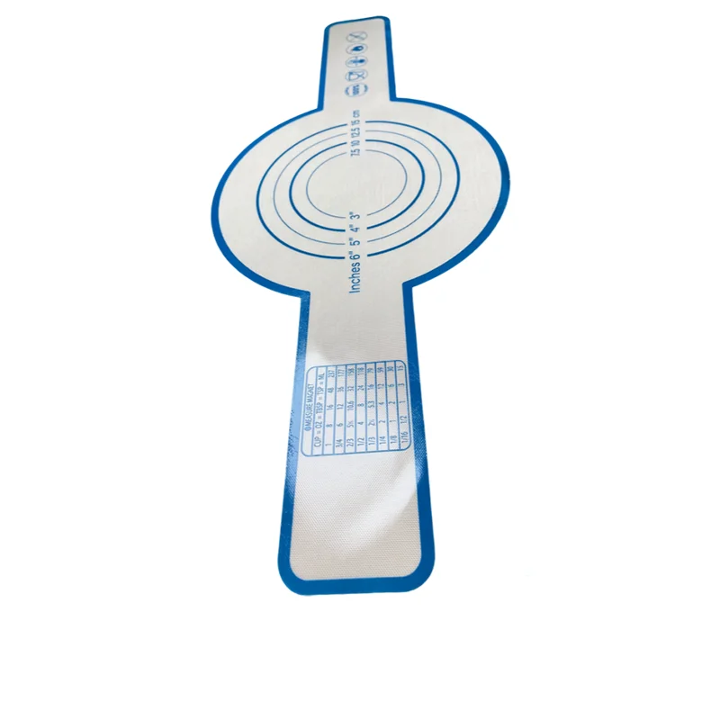 Silicone Baking Mat for Dutch Oven Sourdough Bread Baking Mat with Long Handle Silicone Bread Sling