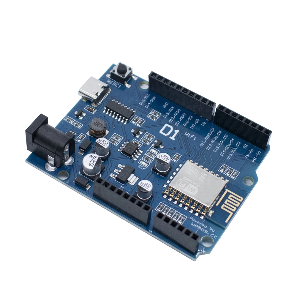 ESP-12E WeMos D1 UNOs R3 CH340 CH340G WiFi Development Board Based ESP8266 Shield Smart Electronic  For Arduinos Compatible IDE