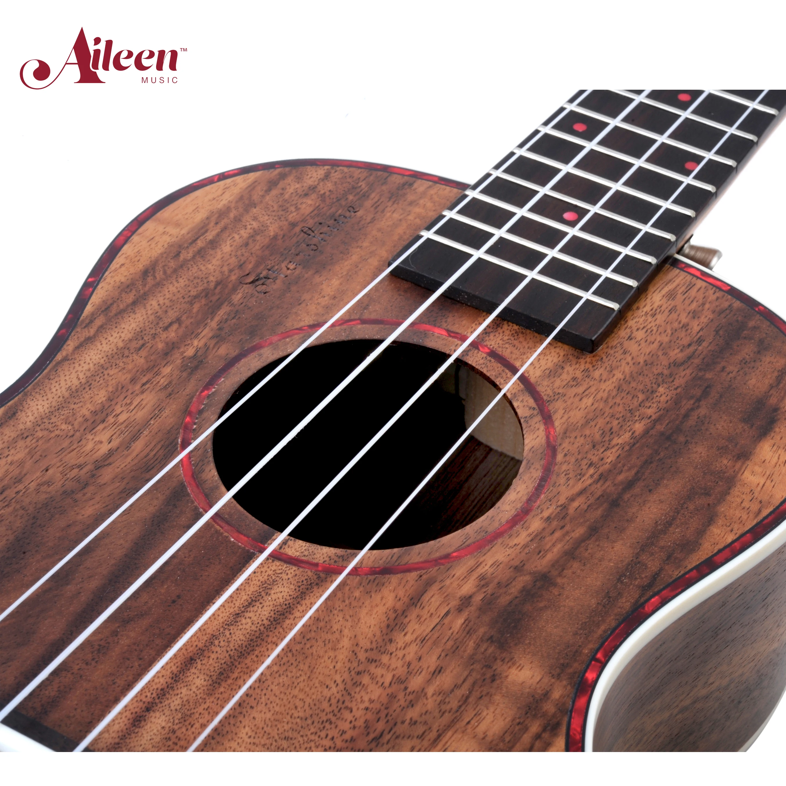 Solid koa top high quality 26 inch ukulele (AU50)