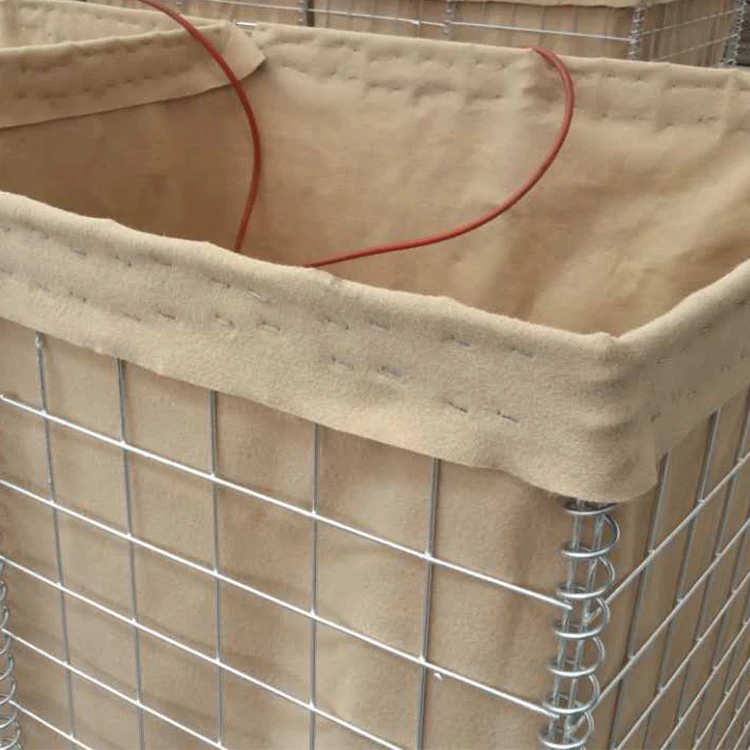 heavy duty Defensive barriers sandbags MIL1 Defensive bag bastions barriers no hesco barrier
