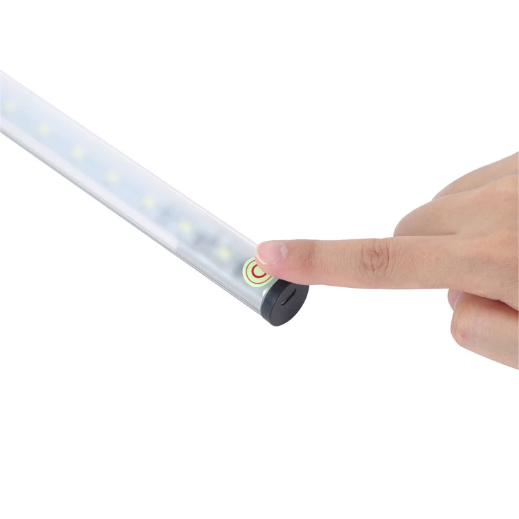 Мини Портативный 15 LED AAA батареи touch и затемнения лампы stick бар шкаф под шкаф свет