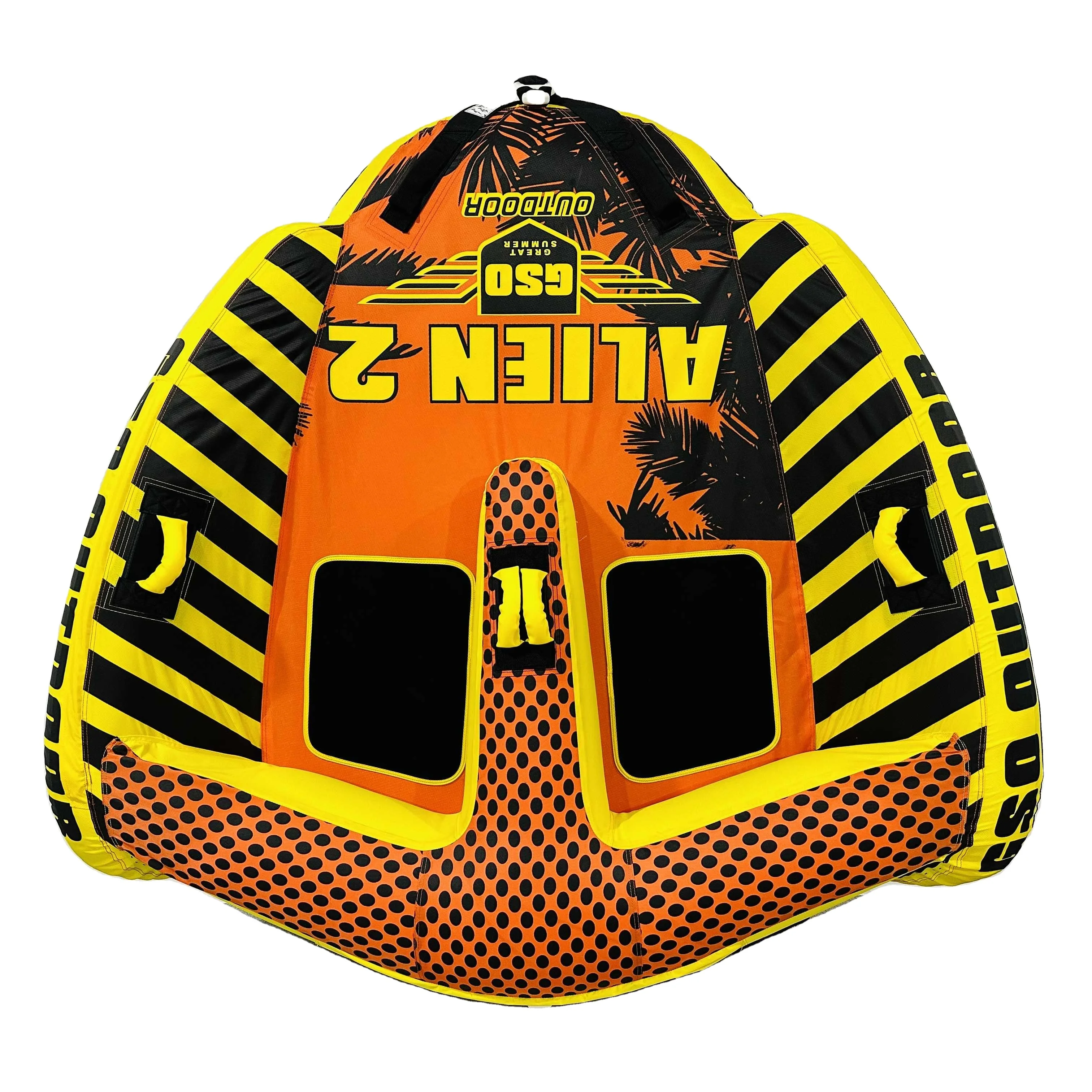 Manufacturer Wholesale Order Spot 2-4 People Dragging and Dragging on the Water Dragging Thickened PVC Inflatable Water Ski Ring