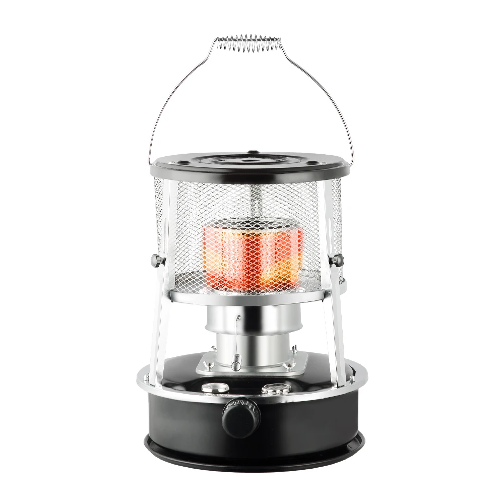 9000BTU/hr portable thermostat Indoor kerosene heaters stove for sale camping  outdoor glass chimney kerosene oil heater