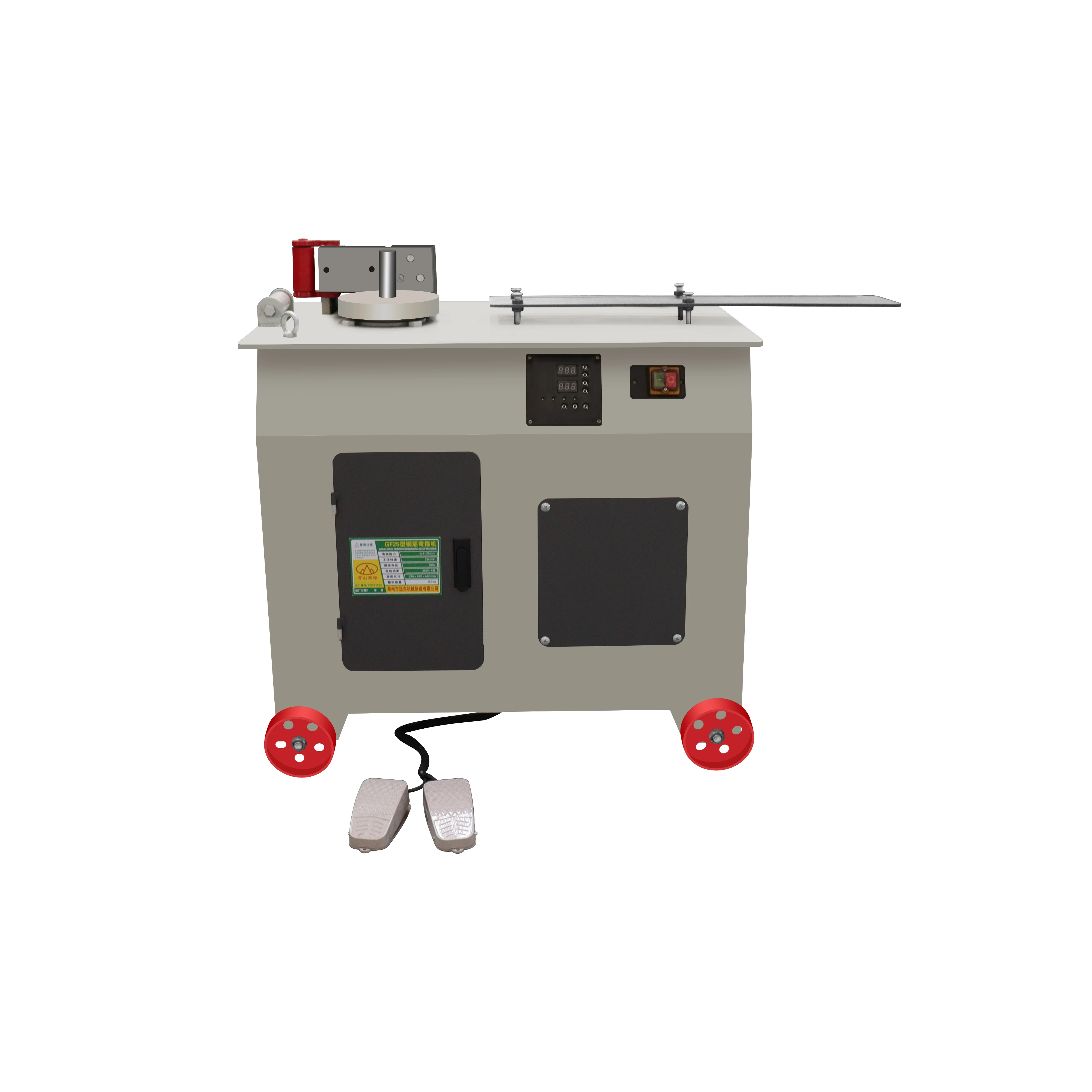 Самые продаваемые высокая эффективность GF25 CNC Сталь Бар стремя гибочный станок удобный обруч со