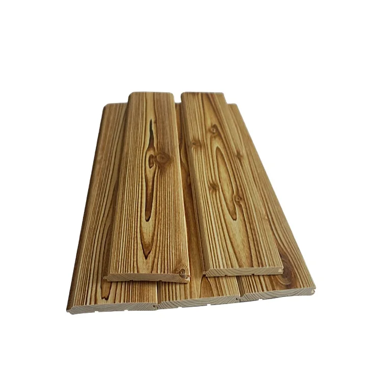 Finland white pine wallboard for Sauna / Carbon plate burning wood sauna wood