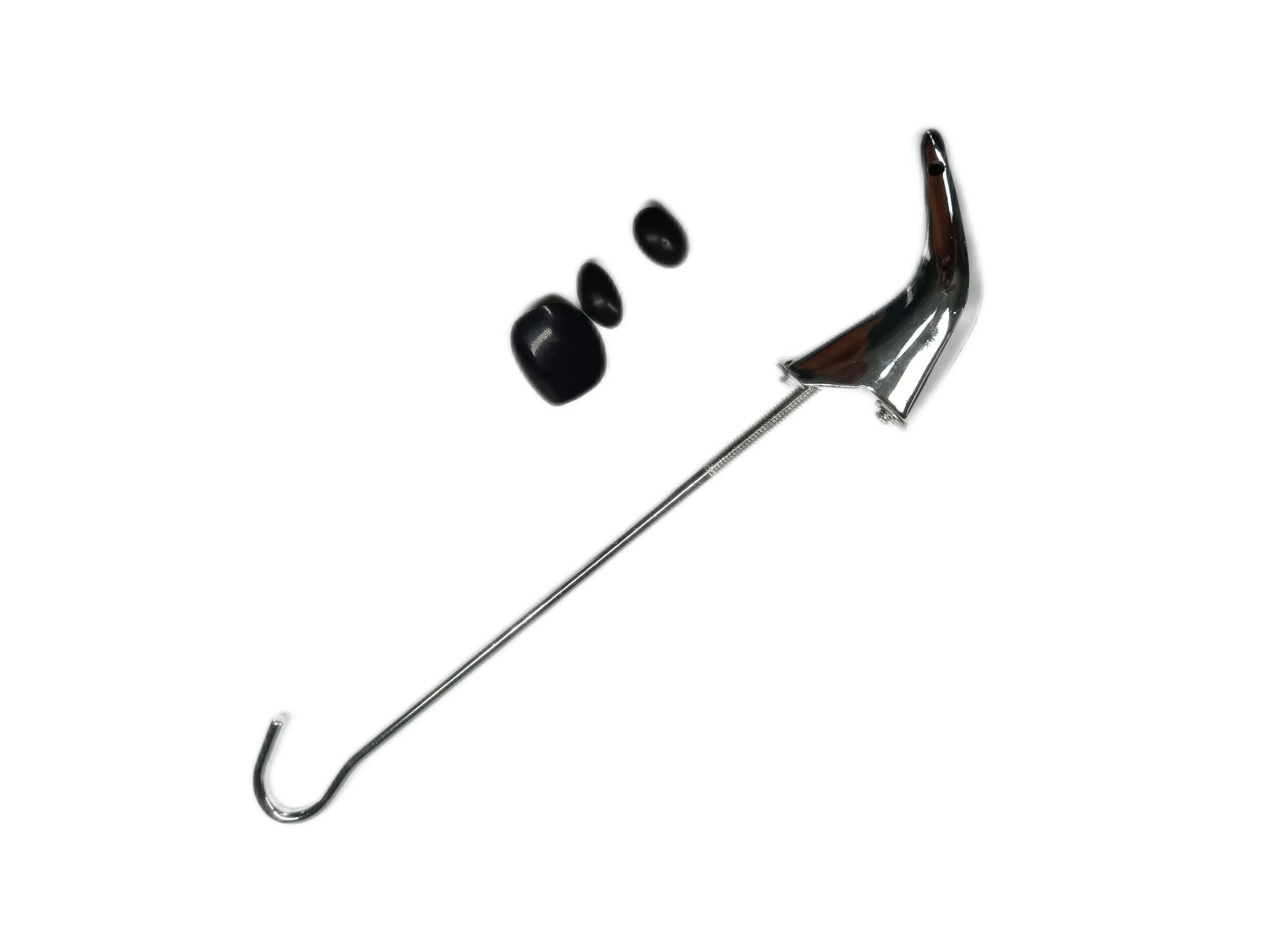 Two Way Aluminium Alloy Strong Men/Women Shoe Expander with Handwheel Silver Durable Metal Boot/Shoe Stretcher - SS06CM