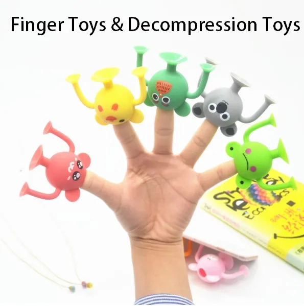 Custom 2022 Sale Toddler Educ Games Kids Toys  Animal Silicone Sucker Toy For Children