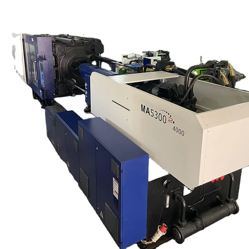 MA530T Horizontal Plastic Molding Machine Plastic License Plate Frame Plastic Cell Phone Case Used Injection Molding Machine
