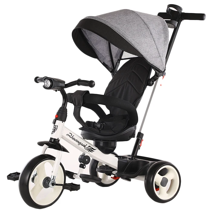 
Three Wheels Bike Tricycle Children Tricycle with 360 Degree Rotating Freely Seat 