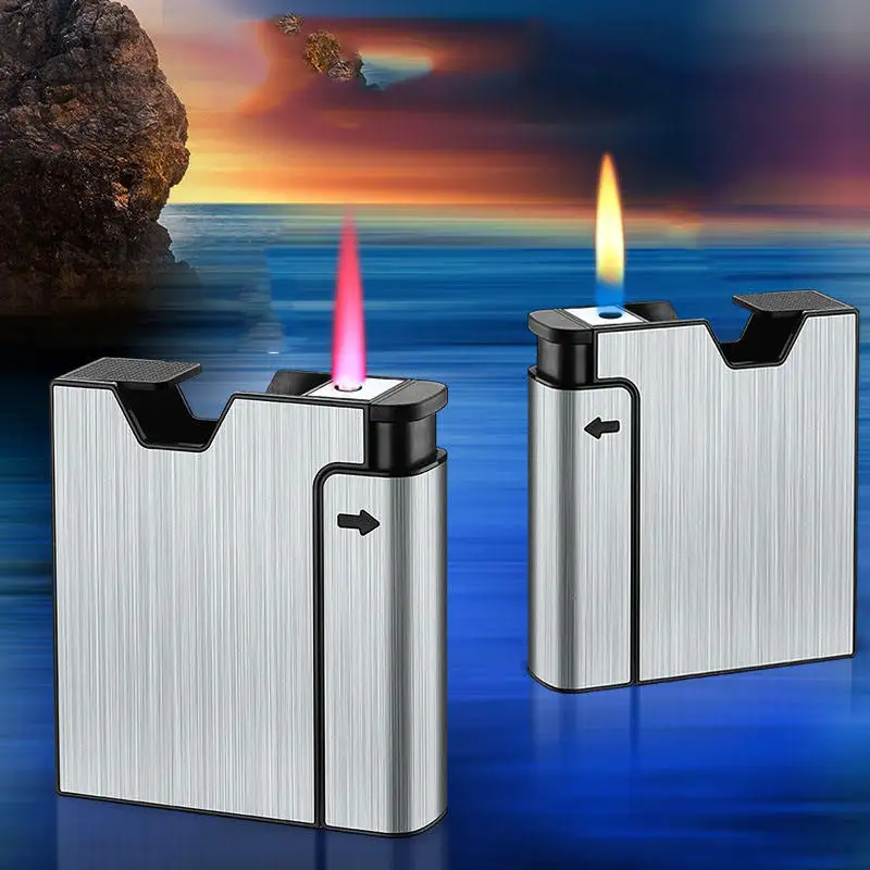 New thick support lighter cigarette box all-in-one machine removable thickened moisture-proof sweat-proof