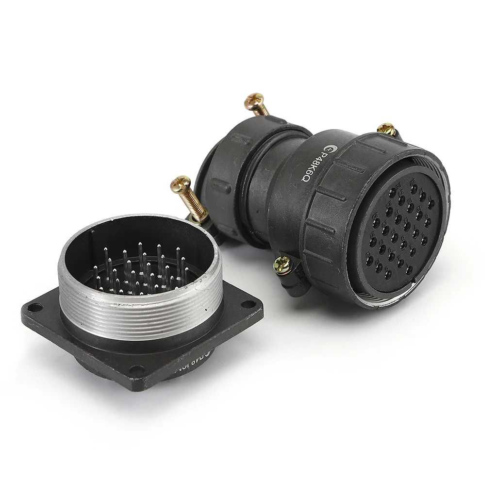 Industrial Connectors For Aviation Industry Aviation Plug Connector 4 Pin P48 4 Pin Weather
