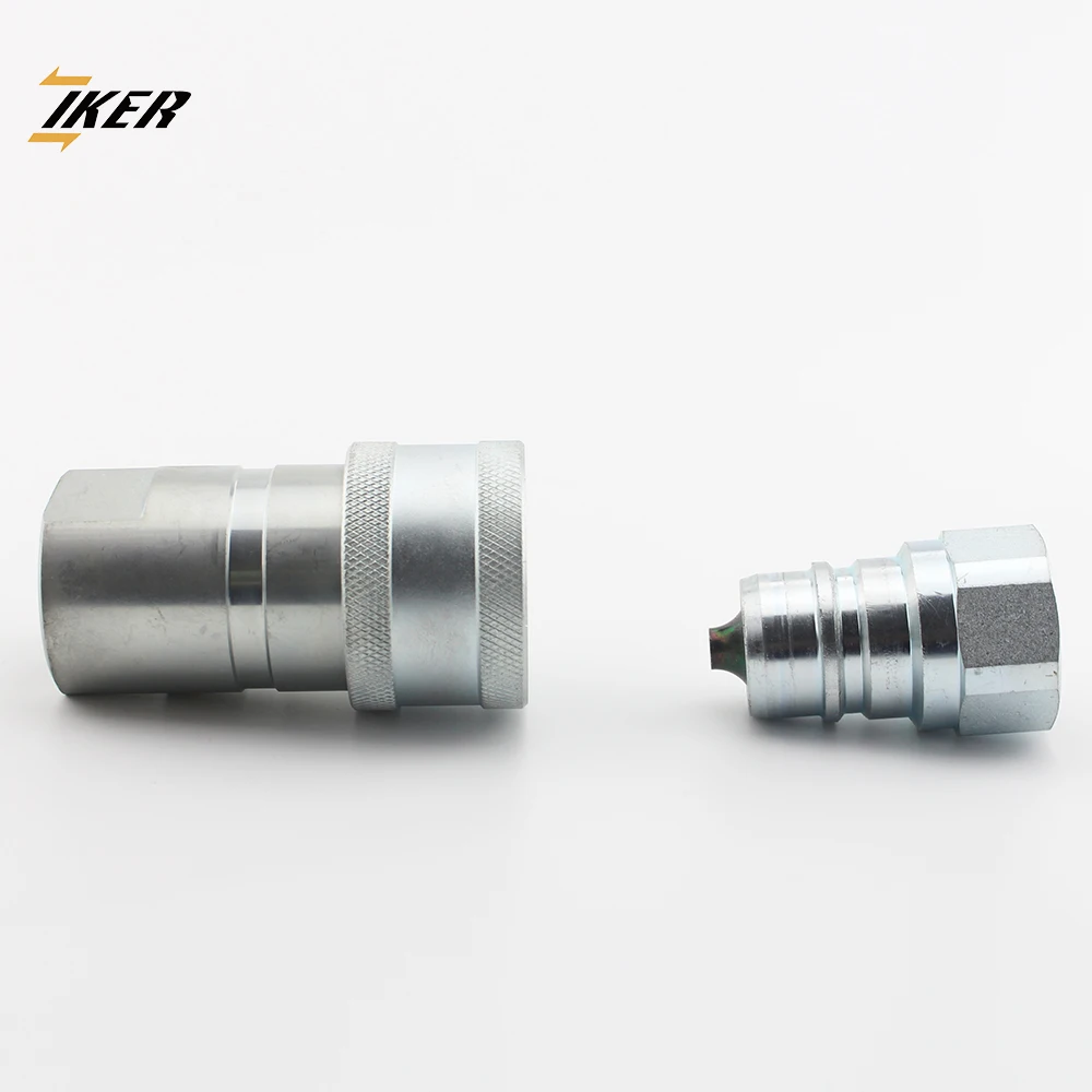 ZJ-YCC ISO 5675 Hydraulic Quick Connector Shut Off Quick Disconnect Coupling